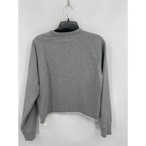 Everlane 100% Human custom cropped Long sleeve Sweatshirt Size Small - Picture 3 of 4
